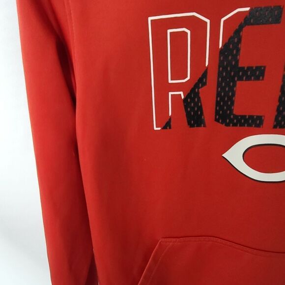 Cincinnati Reds Women's Red & Black Hoodie - Picture 4 of 9